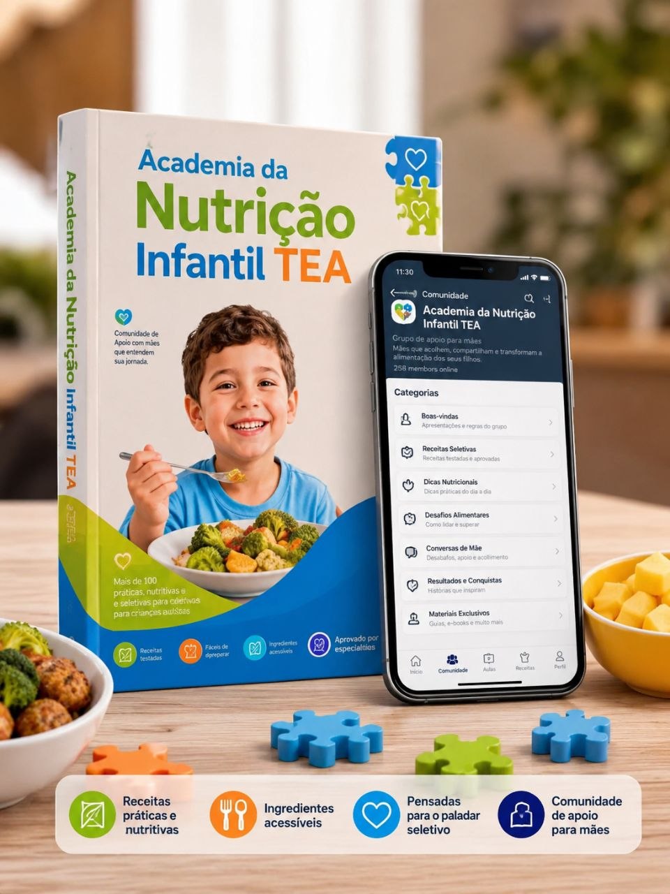 Produto completo — receitas + bônus
